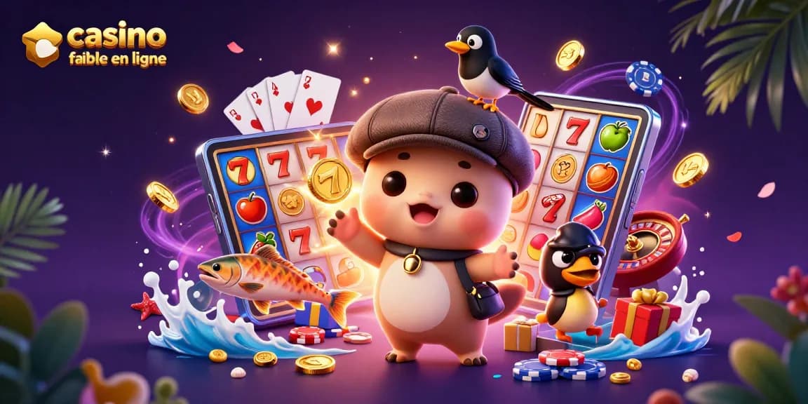 Interagissez avec une scène vibrante mettant en scène des personnages adorables célébrant dans un casino fiable en ligne.