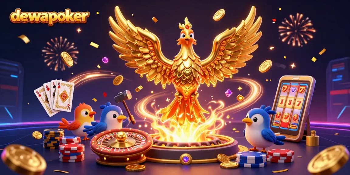 Mainkan Dewapoker dengan visual menarik dan detail menakjubkan dari permainan kasino.