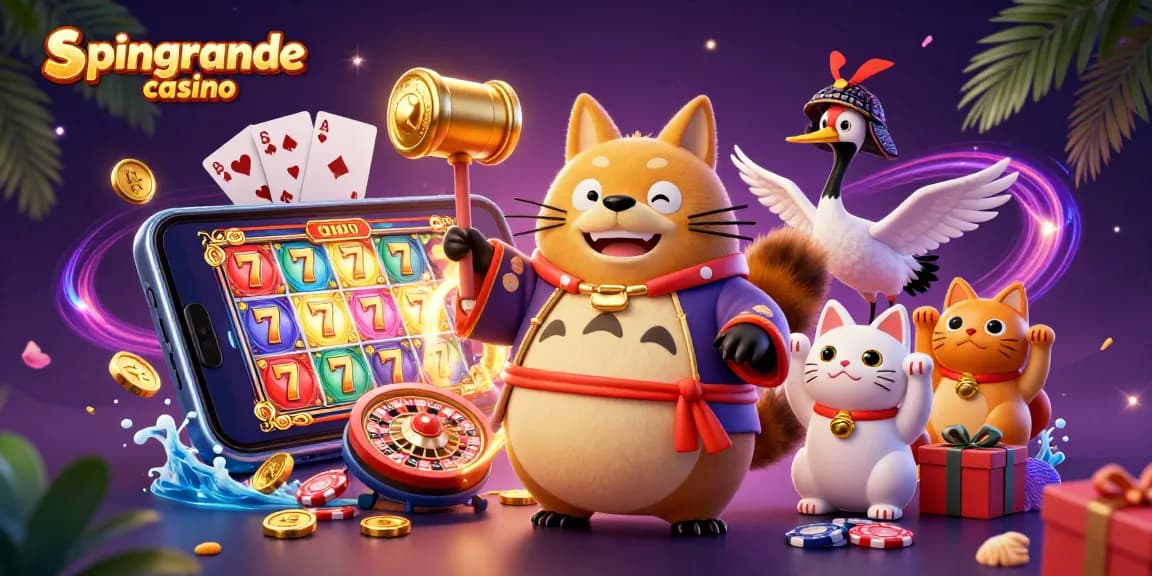 Juega en spingrande casino y disfruta de bonos increíbles mientras giras las tragamonedas.