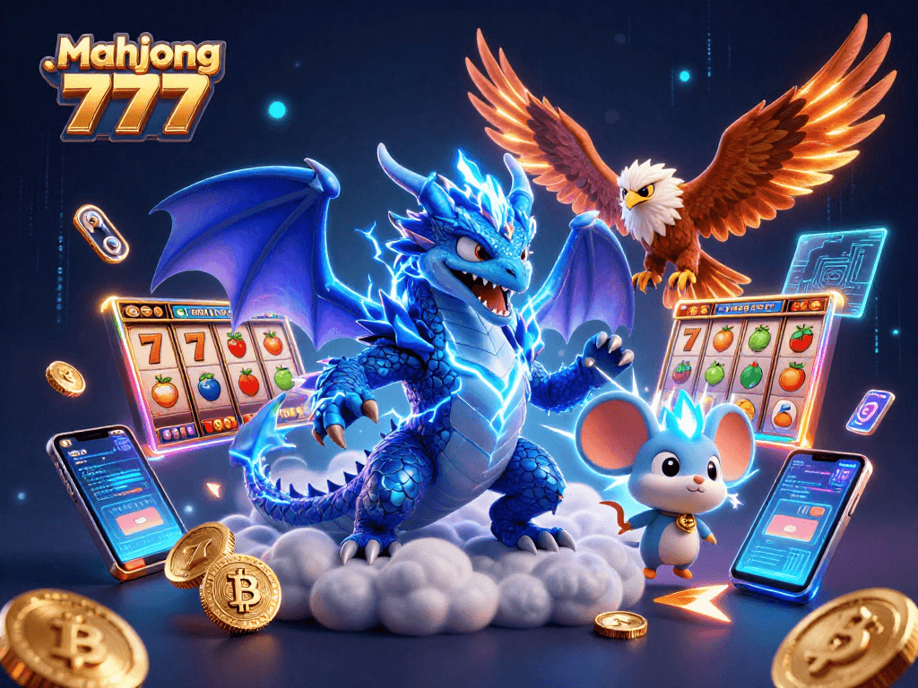 Spin your way to success with Mahjong 777, showcasing jackpot excitement and vibrant slot gameplay.