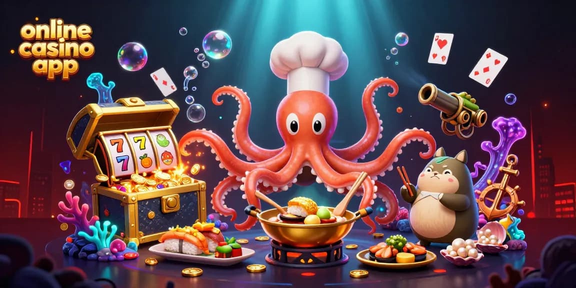 Engage with the vibrant world of online casino app featuring 3D characters in an energetic setting.