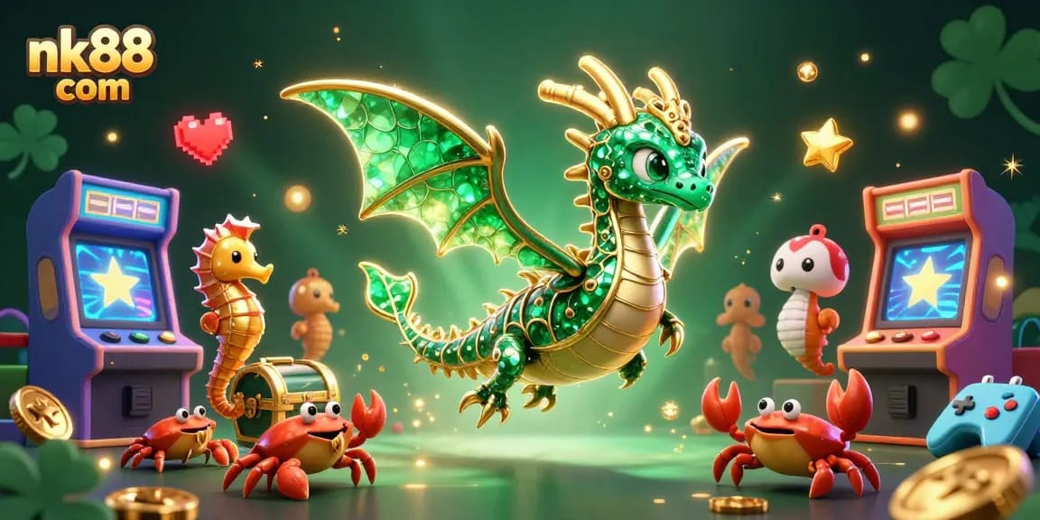 Engage in thrilling gameplay at nk88 com with 3D sea creatures and casino excitement.