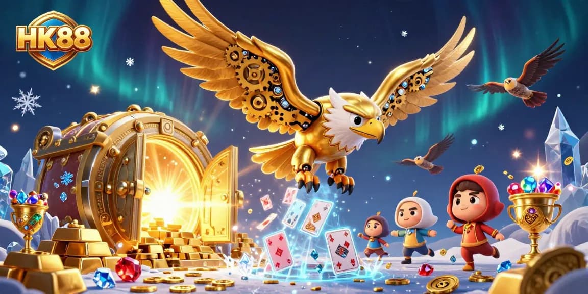 Experience thrilling wins at HK88 with immersive casino games and vibrant 3D illustrations.
