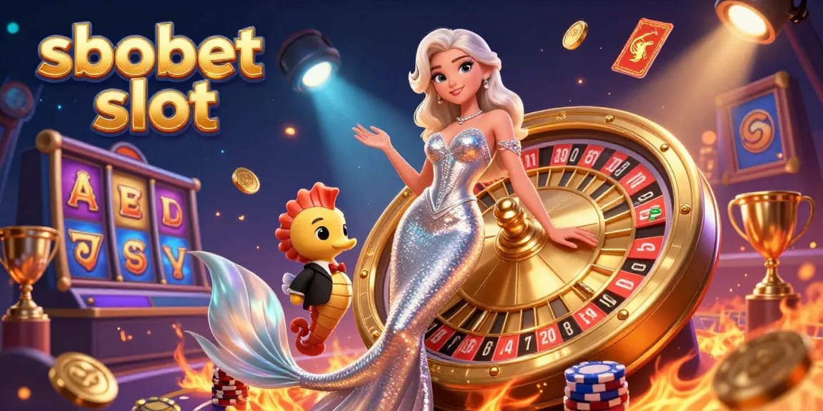 Experience the thrill of sbobet slot with dynamic spinning reels and vibrant casino visuals.