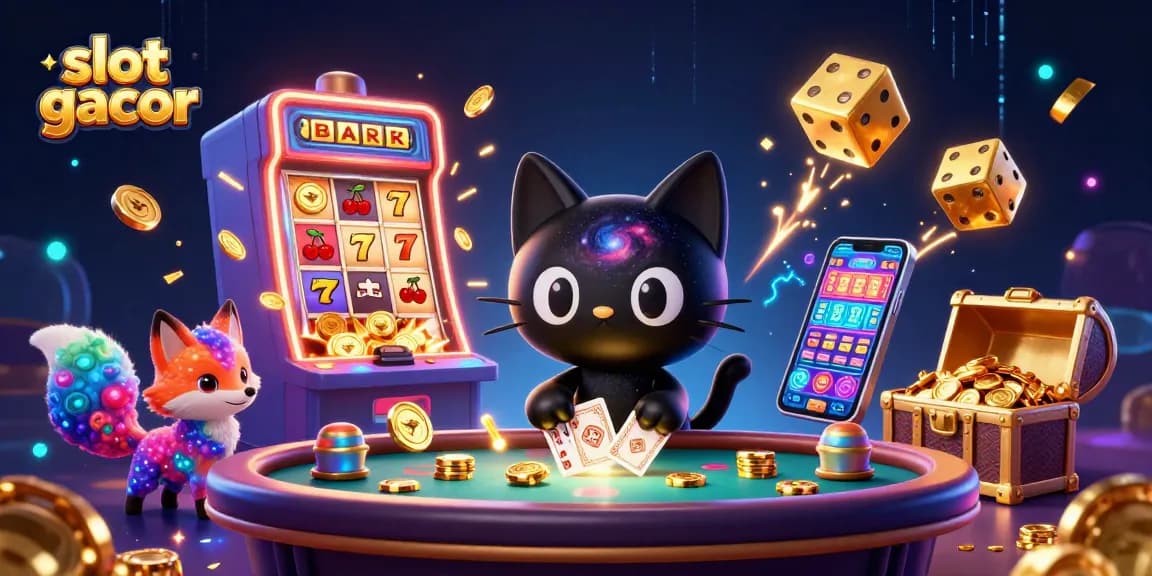 Slot gacor menggoda pemain dengan jackpot besar dan kucing hitam galaksi di kasino