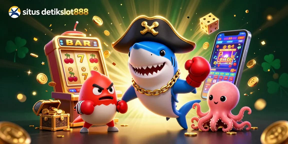 Experience winning thrills at situs detikslot888 with lively gaming characters and jackpot excitement.