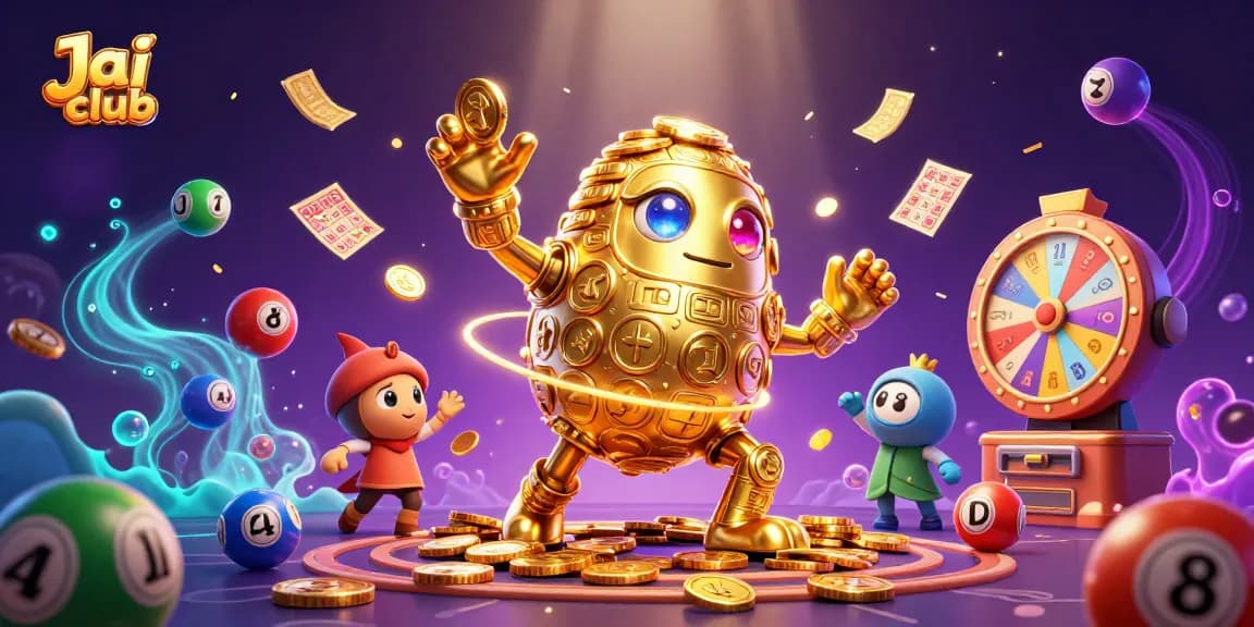 Experience thrilling lottery games at Jai Club with colorful elements and dynamic action!