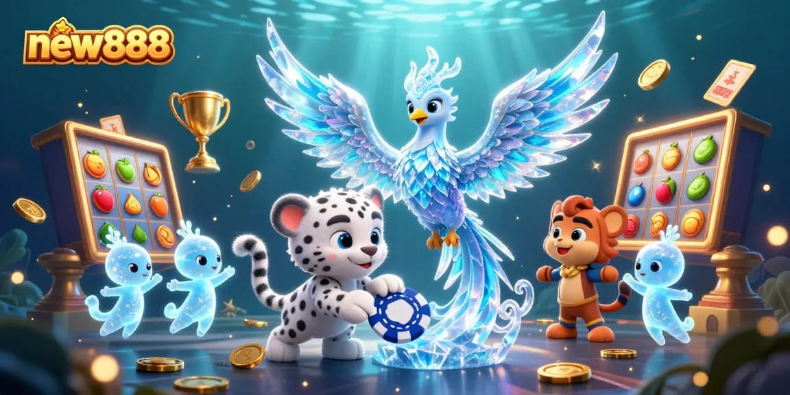 Experience exciting gameplay at new888 with vibrant slot visuals and captivating characters.