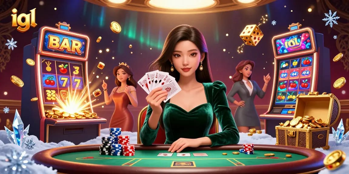 Play thrilling games at the igl casino with exciting jackpots and vibrant casino elements.