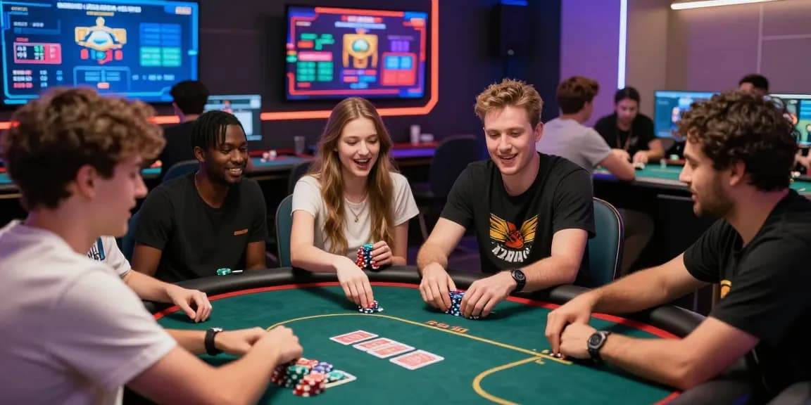 Dewapoker, pemain poker online yang bersemangat berinteraksi dalam permainan virtual yang seru.