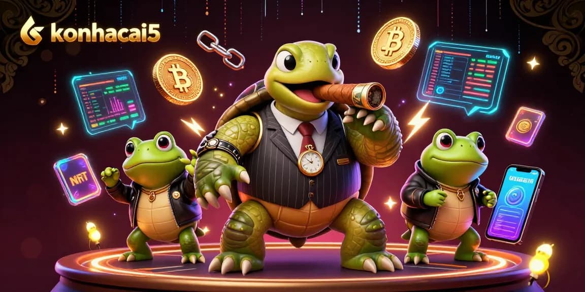 Engage with exciting bets on keonhacai5 featuring a dynamic trio of characters in a casino setting.