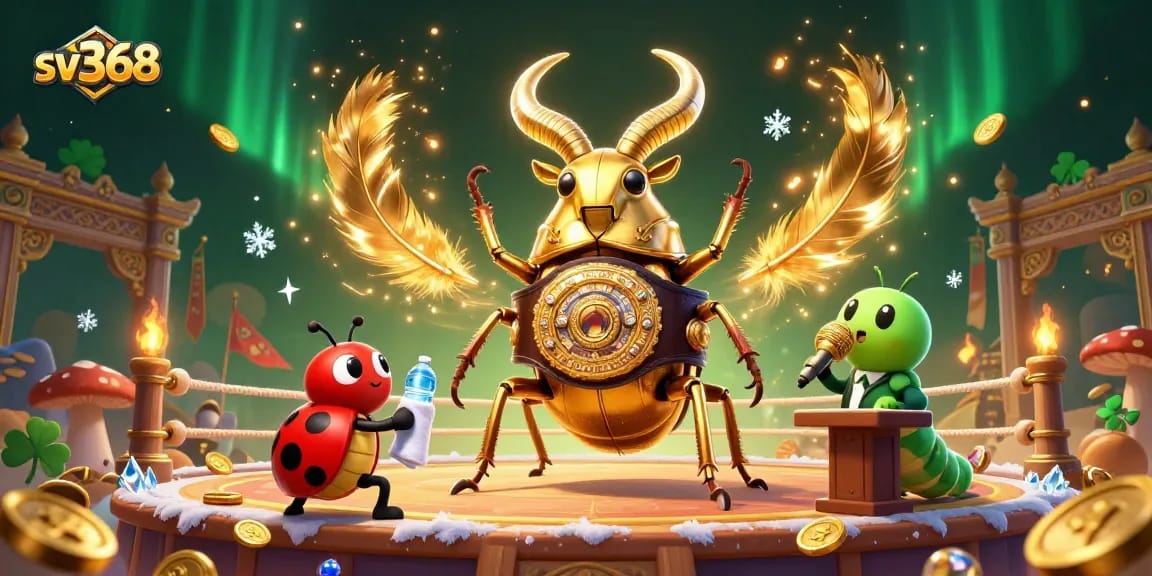 Engage in epic sv368 betting battles with vivid characters in a vibrant casino arena.