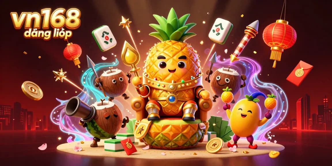 Join the fun at vn168 đăng nhập where vibrant characters come alive in an exciting casino scene.