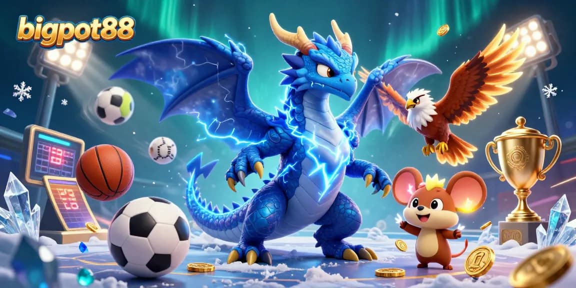 Engage with bigpot88's thrilling casino adventures featuring electrifying characters and dynamic sports elements.