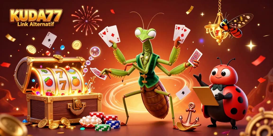 Menang besar dengan KUDA77 Link Alternatif saat bermain slot gacor dengan simbol keberuntungan.