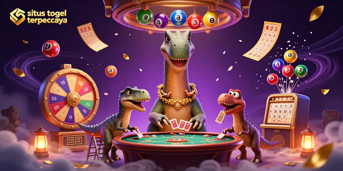Engage with situs togel terpercaya, where colorful lottery balls and animated characters create an exciting gaming atmosphere.