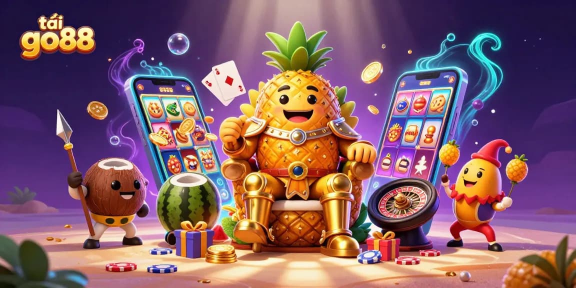 Experience the excitement of tải go88 with vibrant casino characters and dynamic game elements.