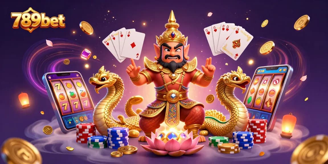 Experience winning with 789bet's vibrant slot machine adventure featuring lucky sevens and golden coins.