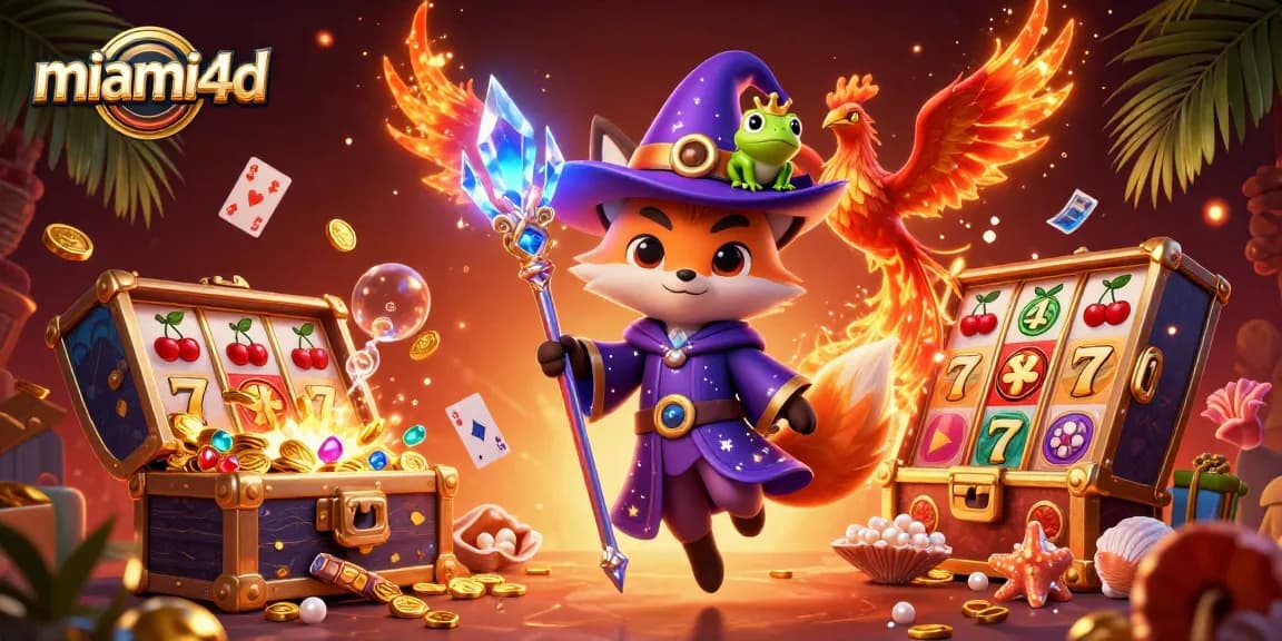 Experience big wins with miami4d's stunning slots and casino visuals
