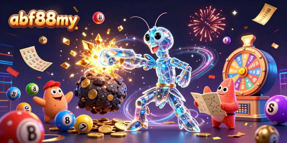 Join afb88my for an exciting cosmic lottery adventure with vibrant characters and stunning visuals.