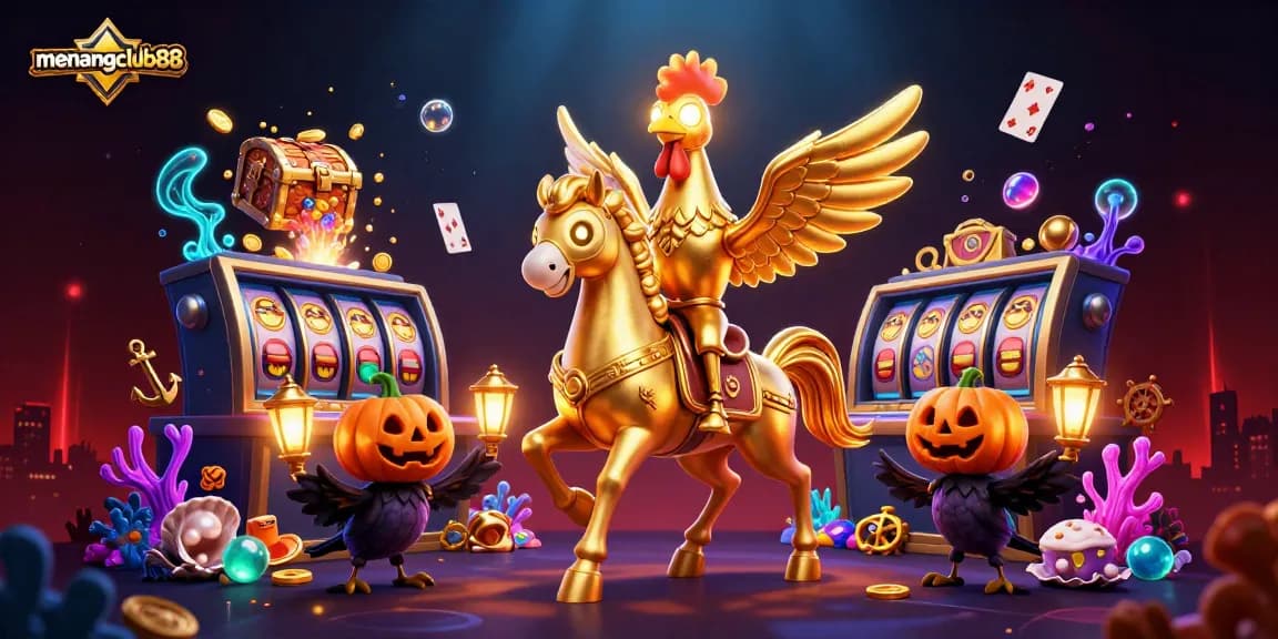 Play high-stakes games on menangclub88's exciting casino platform with unique characters.