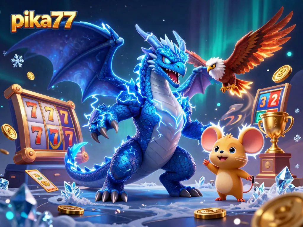 Play thrilling games at pika77 with vibrant characters and dynamic elements showcasing exciting online slots.