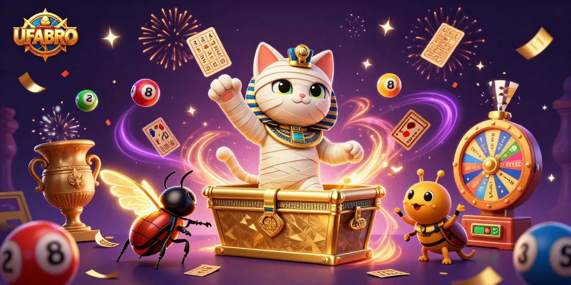Engage with UFABRO's dynamic online casino experience featuring vibrant action and captivating characters.