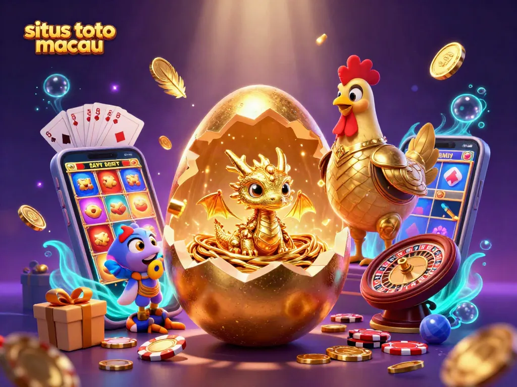 Menangkan hadiah menarik di situs toto macau dengan ilustrasi slot dan karakter fantastis.