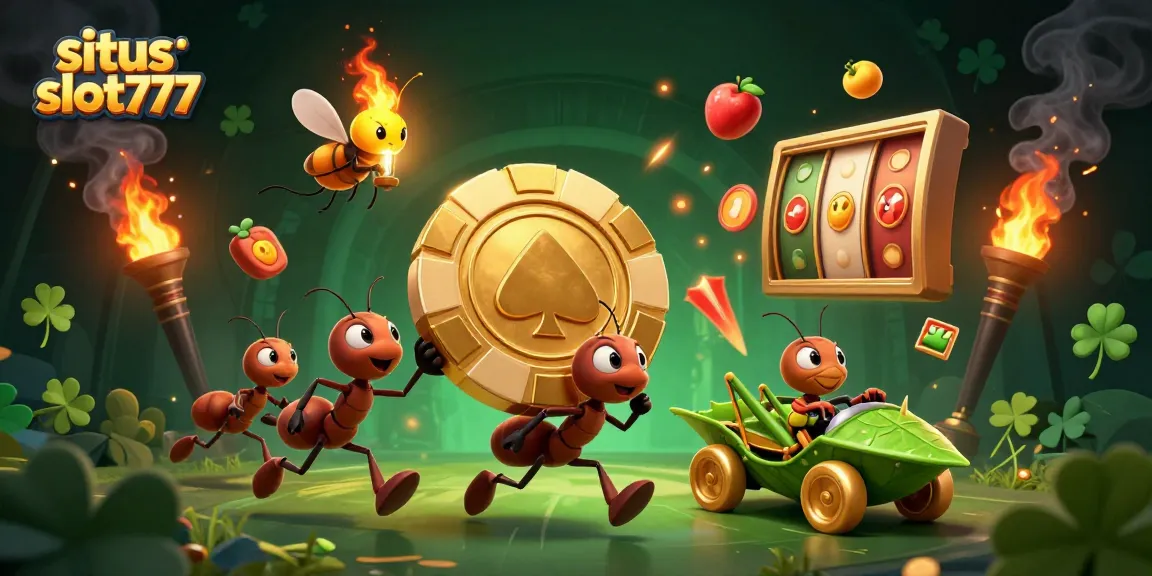 Engage with situs slot777 through energetic characters in a vibrant, ultra-detailed casino scene.
