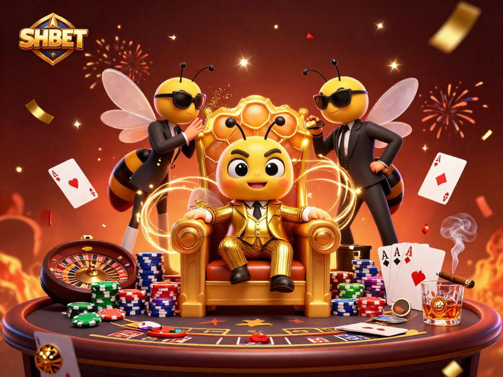 Experience thrilling gameplay with SHBET's vibrant casino atmosphere and dynamic characters.