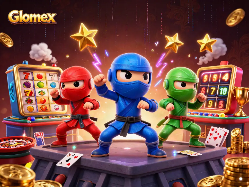 Engage with Glomex's thrilling casino world through exciting slots and dynamic gameplay.