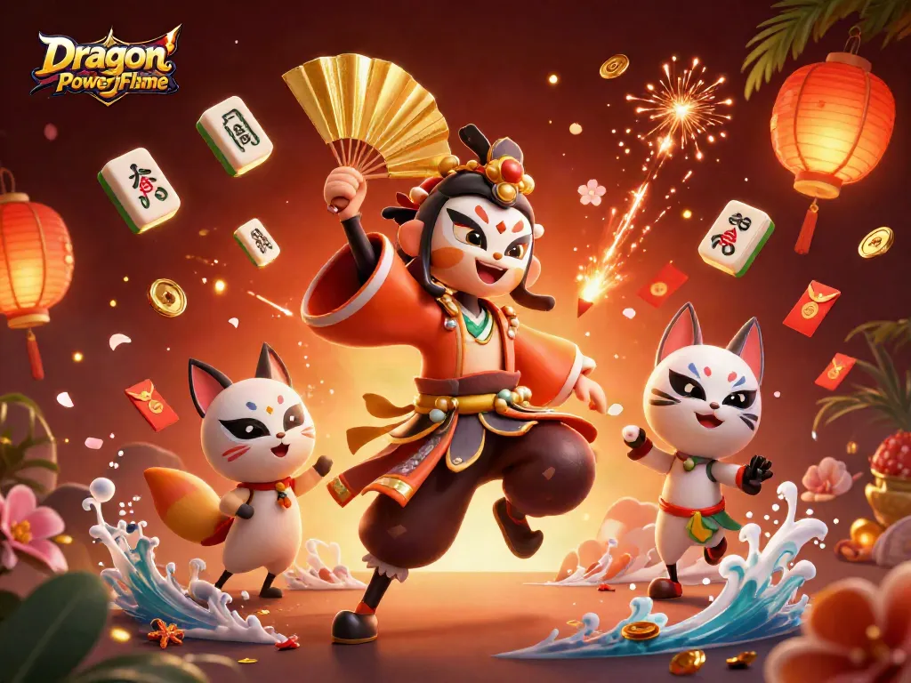 ดื่มด่ำไปกับ Dragon Power Flame ผ่านภาพวาด 3D สีสันสดใสจัดเต็ม ร่วมสู่ประสบการณ์สล็อตออนไลน์