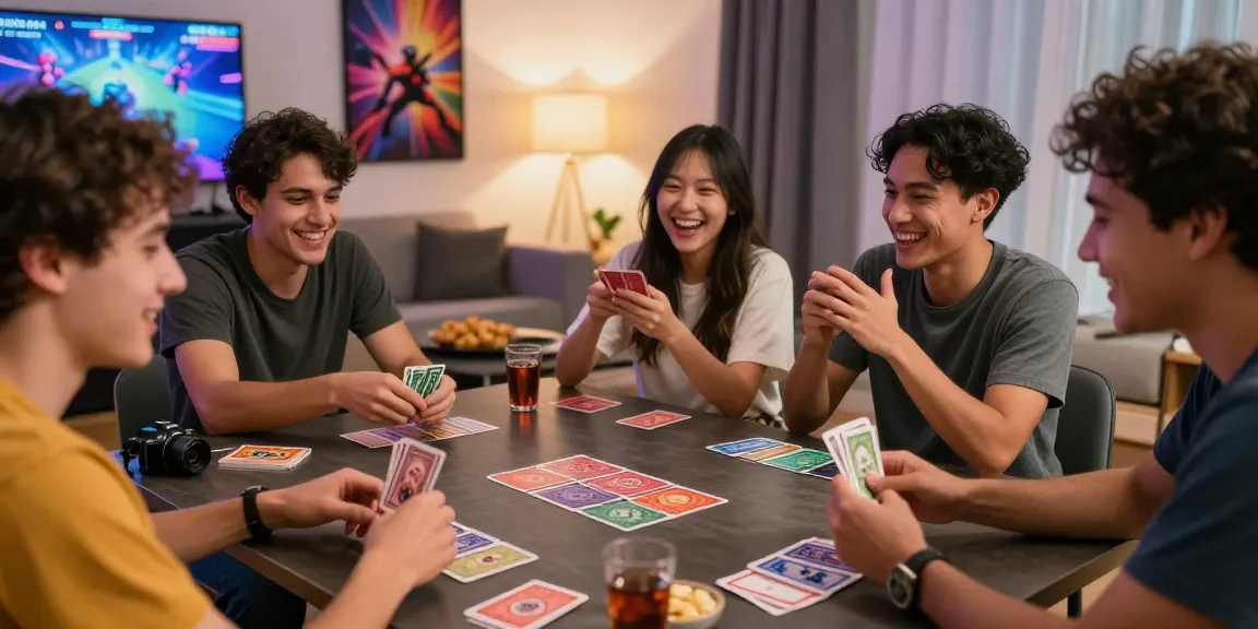 Engaging card game scene with friends enjoying Teen Patti Gold in a cozy atmosphere.