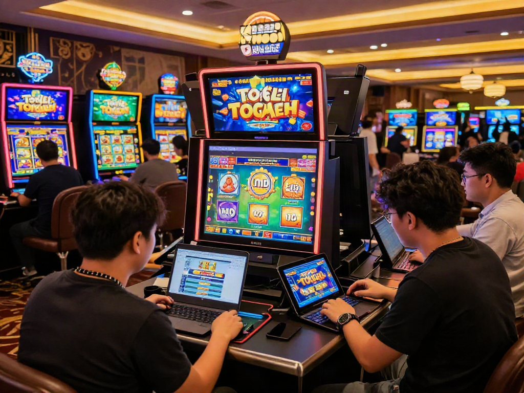 Engaged players enjoying kebuntoto in a vibrant online casino setting with interactive games and promotions.
