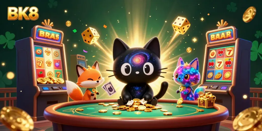 Experience fun and excitement at BK8, the cosmic casino with animated characters and jackpot action.