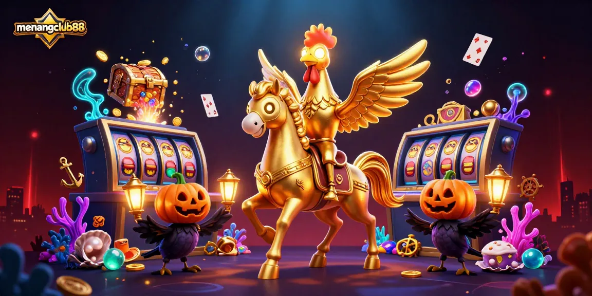 Play high-stakes games on menangclub88's exciting casino platform with unique characters.