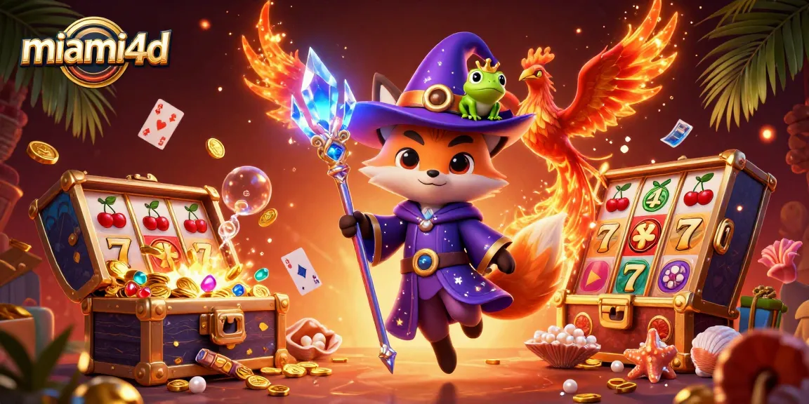 Experience big wins with miami4d's stunning slots and casino visuals
