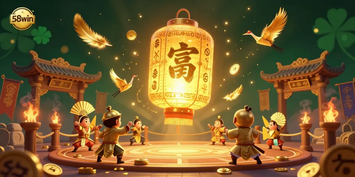 Players activate the thrill of 58win with vibrant casino action in a 3D illustration.